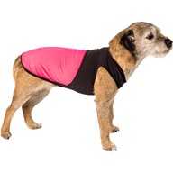 Obleček - Tílko Termo Hanah, černo-růžové 60 cm - Oblečky pro psy: vesty, bundy, kombinézy