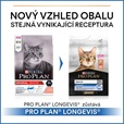 Pro Plan Cat Senior Longevis losos 3 kg - Akční nabídka