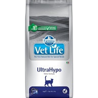 Vet Life Natural Feline Ultrahypo 5 kg - Granule pro kočky, krmivo pro kočky
