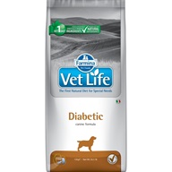 Vet Life Natural Canine Diabetic 12 kg - Granule pro psy