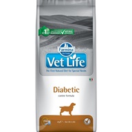 Vet Life Natural Canine Diabetic 2 kg - Granule pro psy