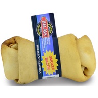 Pet's Up Buvolí uzel slanina 13 cm - Pamlsky pro psy