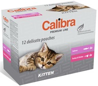 Calibra Premium kapsička Kitten multipack 12 x 100 g - Kapsičky pro kočky