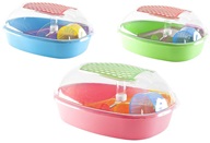 Klec hlod. křeček plast Cleo mix barev 52x38x24cm - Plastové boxy