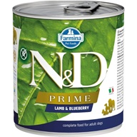 N&D PRIME Dog konz. Lamb & Blueberry 285 g