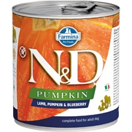 N&D PUMPKIN Dog konz. Lamb, Pumpkin & Blueberry 285 g