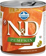 N&D PUMPKIN Dog konz. Venison & Pumpkin 285 g - Konzervy pro psy