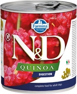 N&D QUINOA Dog konz. Digestion Lamb & Fennel 285 g - Konzervy pro psy