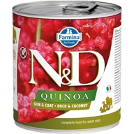 N&D QUINOA Dog konz. Duck & Coconut 285 g - Konzervy pro psy