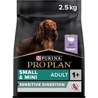 Pro Plan Small & Mini Adult Sensitive Digestion Grain Free krůta 2,5 kg - Granule pro psy PRO PLAN