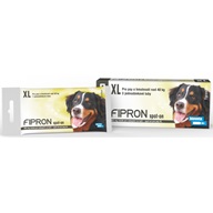 Fipron spot-on XL pro psy 40–60 kg 3 × 4,02 ml - Pipety (Spot On)