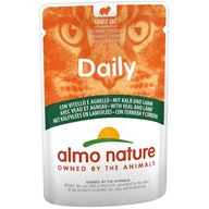 Almo Nature Daily Menu telecí a jehně 70 g