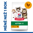 Hill's Science Plan Feline Kitten Chicken 1,5 kg - Granule pro kočky, krmivo pro kočky