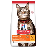 Hill's Science Plan Feline Adult Chicken 1,5 kg - Granule pro kočky, krmivo pro kočky