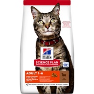 Hill's Science Plan Feline Adult Lamb & Rice 1,5 kg - Granule pro kočky, krmivo pro kočky