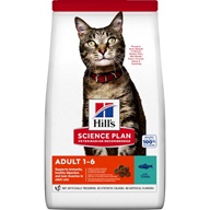 Hill's Science Plan Feline Adult Tuna 1,5 kg - Granule pro kočky, krmivo pro kočky