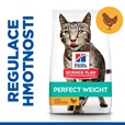 Hill's Science Plan Feline Adult Perfect Weight Chicken 7 kg - Granule pro kočky, krmivo pro kočky