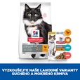 Hill's Science Plan Feline Mature Adult 7+ Sterilised Chicken 3 kg - Granule pro kočky, krmivo pro kočky