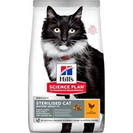 Hill's Science Plan Feline Mature Adult 7+ Sterilised Chicken 3 kg - Granule pro kočky