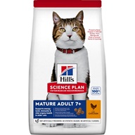 Hill's Science Plan Feline Mature Adult 7+ Chicken 1,5 kg - Granule pro kočky, krmivo pro kočky