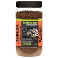 Komodo Tortoise Diet pro suchozemské želvy 340 g pampeliška  - Výprodej