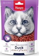 Wanpy měkké kachní jerky 80 g - Pamlsky pro kočky
