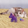KONG Enchanted Buzzy Unicorn - Hračky pro kočky, catnip