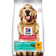 Hill's Science Plan Canine Adult Perfect Weight Large Breed Chicken 12 kg - Granule pro psy