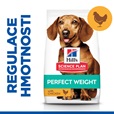 Hill's Science Plan Canine Adult Perfect Weight Small & Mini Chicken 1,5 kg - Granule pro psy