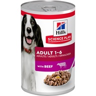 Hill's Science Plan Canine konz. Adult Beef 370 g - Konzervy pro psy