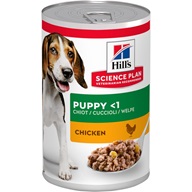 Hill's Science Plan Canine konz. Puppy Chicken 370 g - Konzervy pro psy
