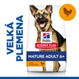 Hill's Science Plan Canine Mature 6+ Large Breed Chicken 18 kg - Granule pro psy