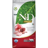 N&D PRIME Adult Chicken & Pomegranate 5 kg - Granule pro kočky, krmivo pro kočky