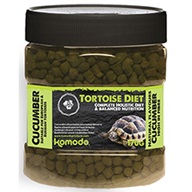 Komodo Tortoise Diet pro suchozemské želvy 170 g okurka 