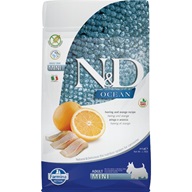 N&D OCEAN Dog Herring Adult Mini 800 g - Granule pro psy