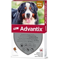 Advantix spot-on pro psy 40-60 kg 1x 6 ml - Ektoparazitika pro psy