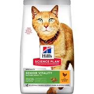 Hill's Science Plan Feline Adult 7+  Senior Vitality Chicken 7 kg - Granule pro kočky, krmivo pro kočky