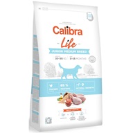 Calibra Dog Life Junior Medium Breed Chicken 2,5 kg - Výprodej