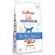 Calibra Dog Life Adult Medium Breed Chicken 2,5 kg - Granule pro psy