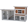 A.K. Pets Villa králíkárna s výběhem 147 × 50 × 80 cm - Klece, králíkárny, výběhy