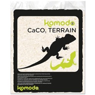Písek terarij. CaCO3 Terain White, bílý Komodo 4kg - Výprodej