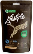 Nature's Protection Cat Snack Lifestyle měkké rybí proužky 75 g