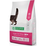 Nature's Protection Large Cat Kitten 2 kg - Granule s krátkou exp.