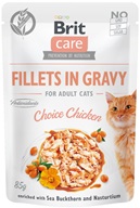 Brit Care Cat kaps. Fillets in Gravy Choice Chicken  85 g