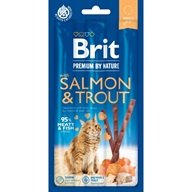 Brit Premium by Nature Cat Sticks with Salmon & Trout 15 g - Výprodej