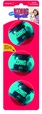 KONG Squeezz Action Ball Red M 3 ks - Hračky pro psy