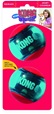 KONG Squeezz Action Ball Red L 2 ks - Hračky pro psy