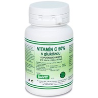 UniVit Vitamín C 50% s glukózou 100 g - Morče