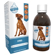 Topvet sirup stres pro psy 200 ml - Tlumení stresu