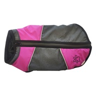Obleček Vesta Esmé Tulák LUX šedá-růžová 40cm - Oblečky pro psy: vesty, bundy, kombinézy